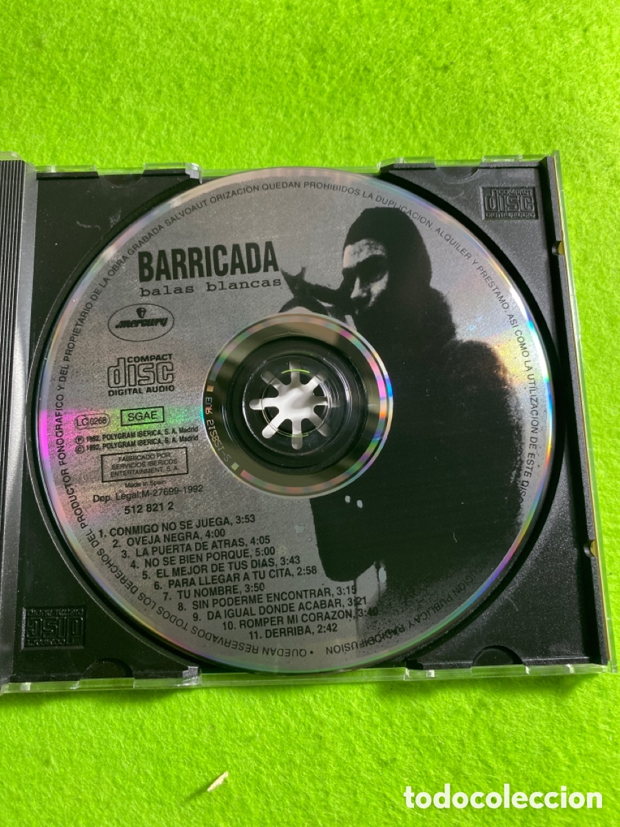 CDs de m&uacute;sica: Barricada ( a estrenar) - Foto 4