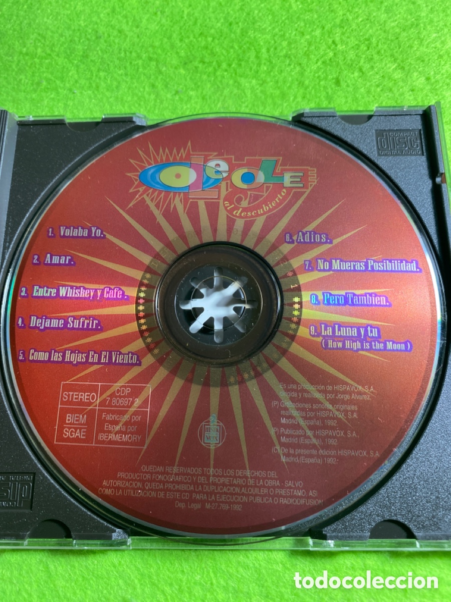 CDs de m&uacute;sica: Ole ole ( promocional a estrenar) - Foto 4