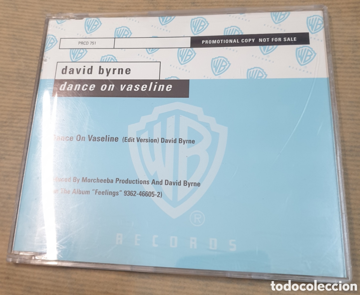 CDs de m&uacute;sica: David Byrne - dance on vaseline. Cd single - Foto 1