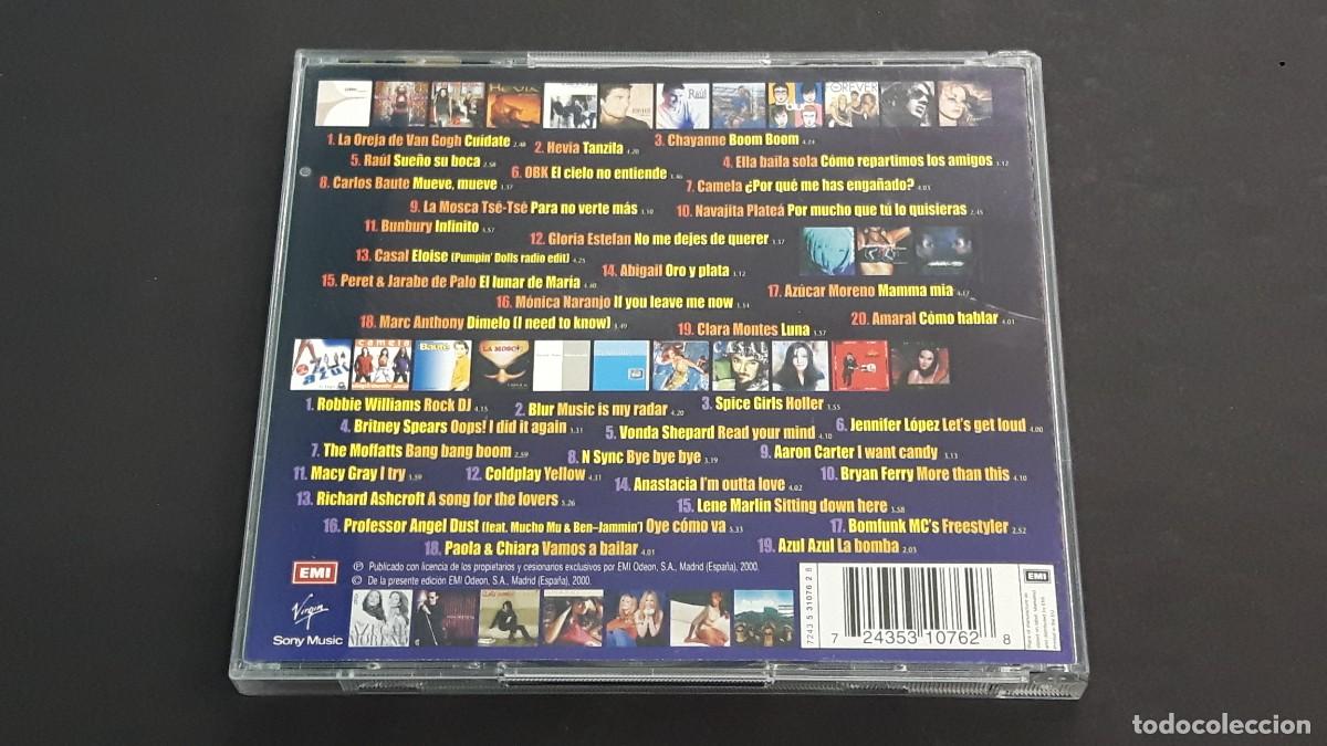 CDs de m&uacute;sica: 2 CD - BOOM 2000 - LA OREJA DE V.. , CARLOS BAUTE, ETC.. - Foto 4