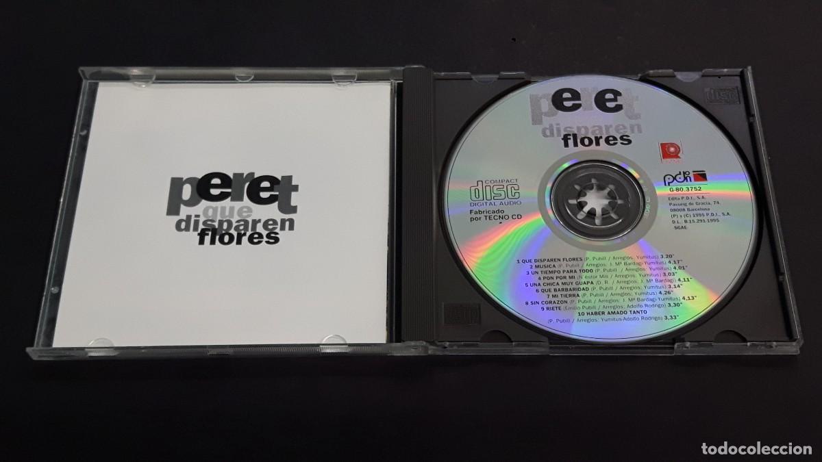 CDs de m&uacute;sica: CD PERET - QUE DISPAREN FLORES - 1995 - Foto 2