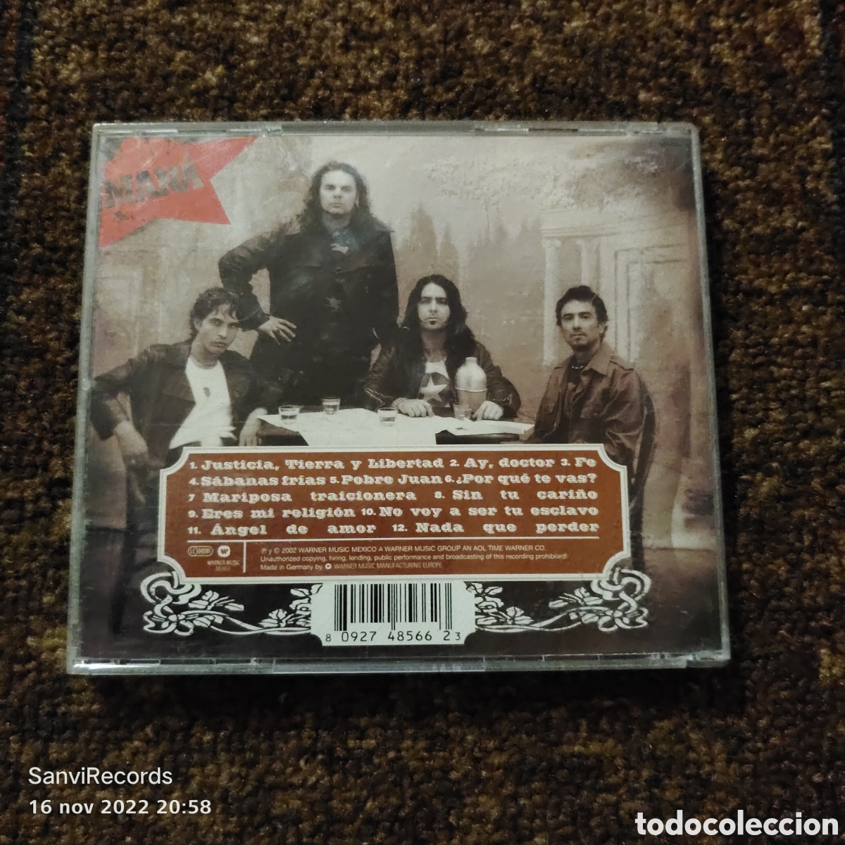 CDs de m&uacute;sica: MAN&Aacute;: REVOLUCI&Oacute;N DE AMOR - Foto 2