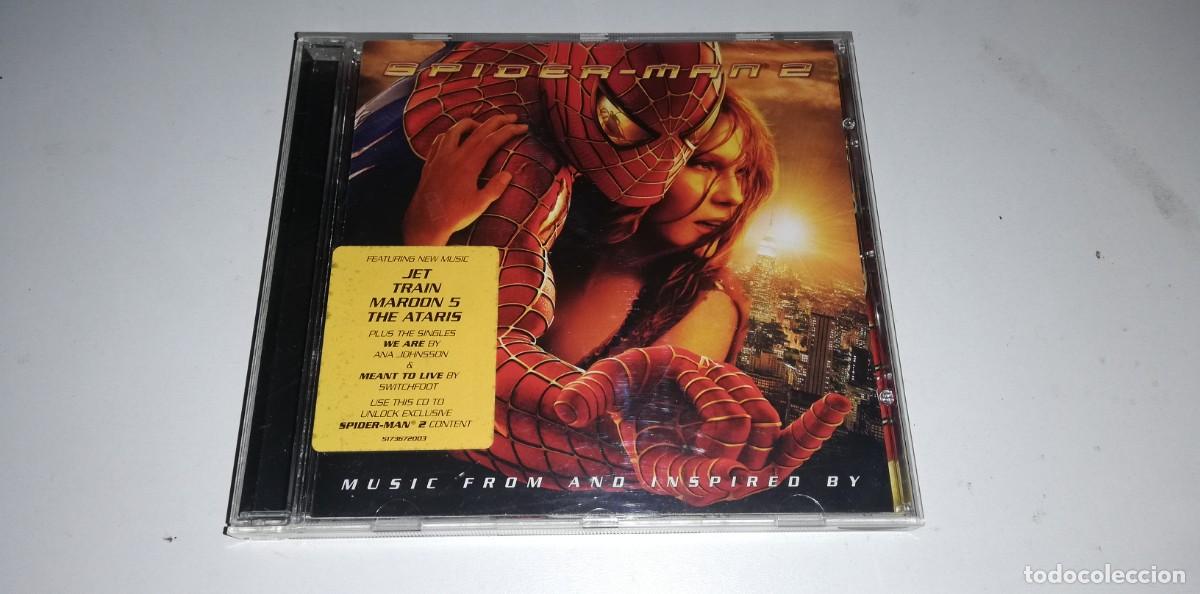 0822-spider man 2 bso- cd port vg disc vg+ - Comprar CD de música de outros  estilos no todocoleccion