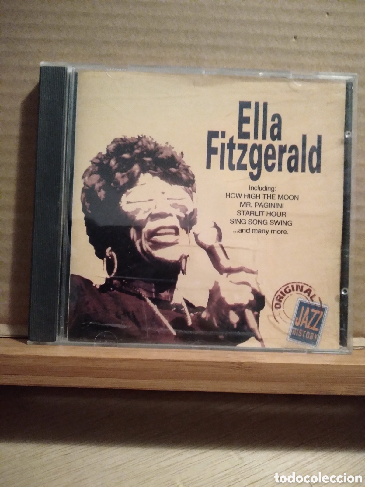 CDs de M&uacute;sica: ELLA FITZERALD-ORIGINAL JAZZ HISTORY-CD-