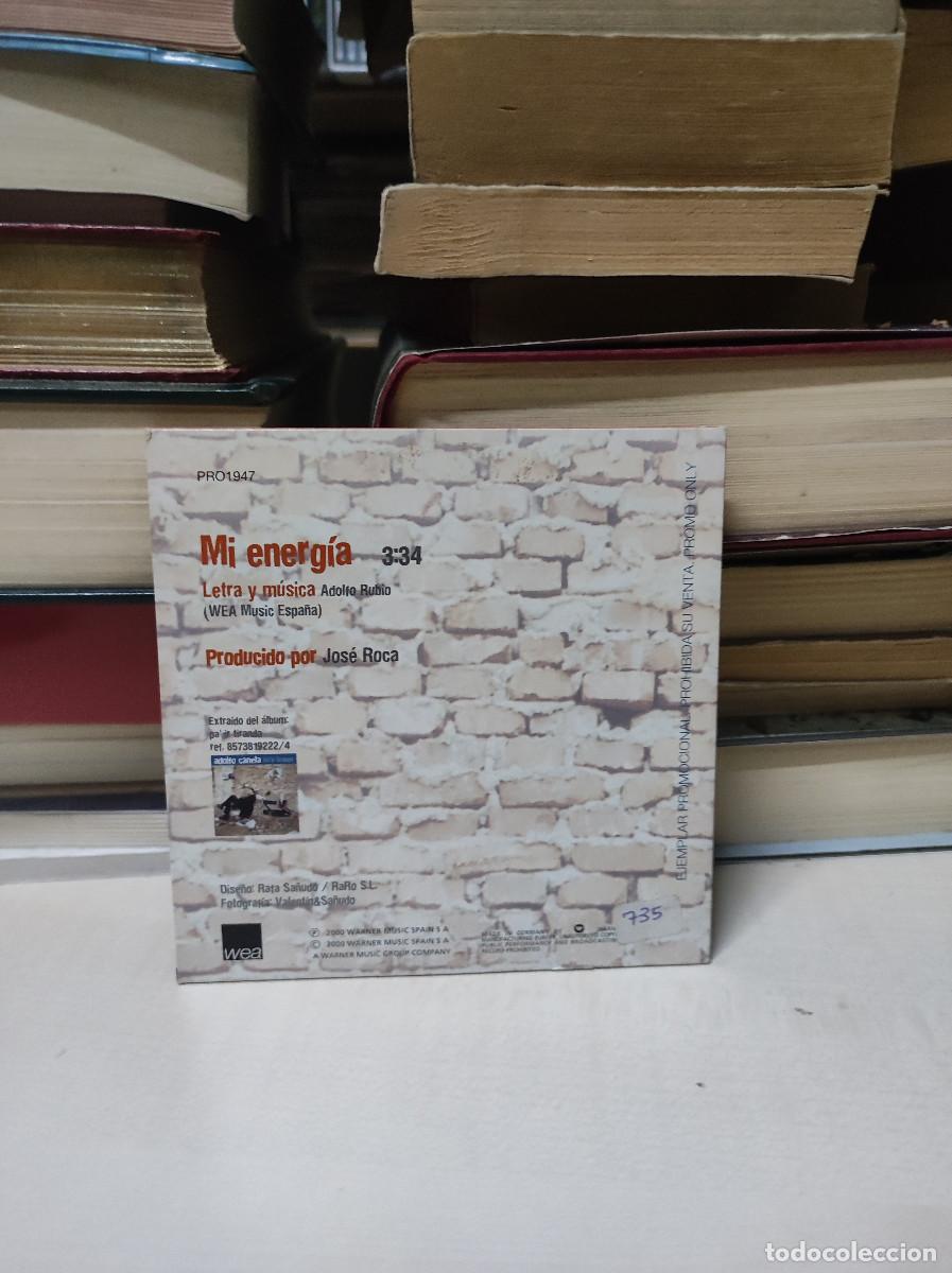 CDs de m&uacute;sica: Adolfo Canela &ndash; Mi Energ&iacute;a - Foto 2