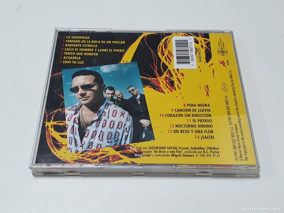 CDs de m&uacute;sica: CD - SEGURIDAD SOCIAL - EN LA BOCA DEL VOLC&Aacute;N - Foto 3