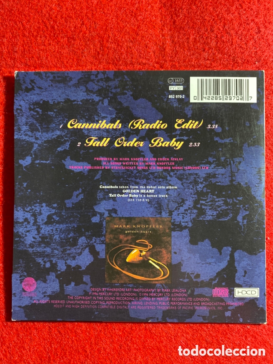 CDs de m&uacute;sica: Mark Knopfler ( promo a estrenar) - Foto 2