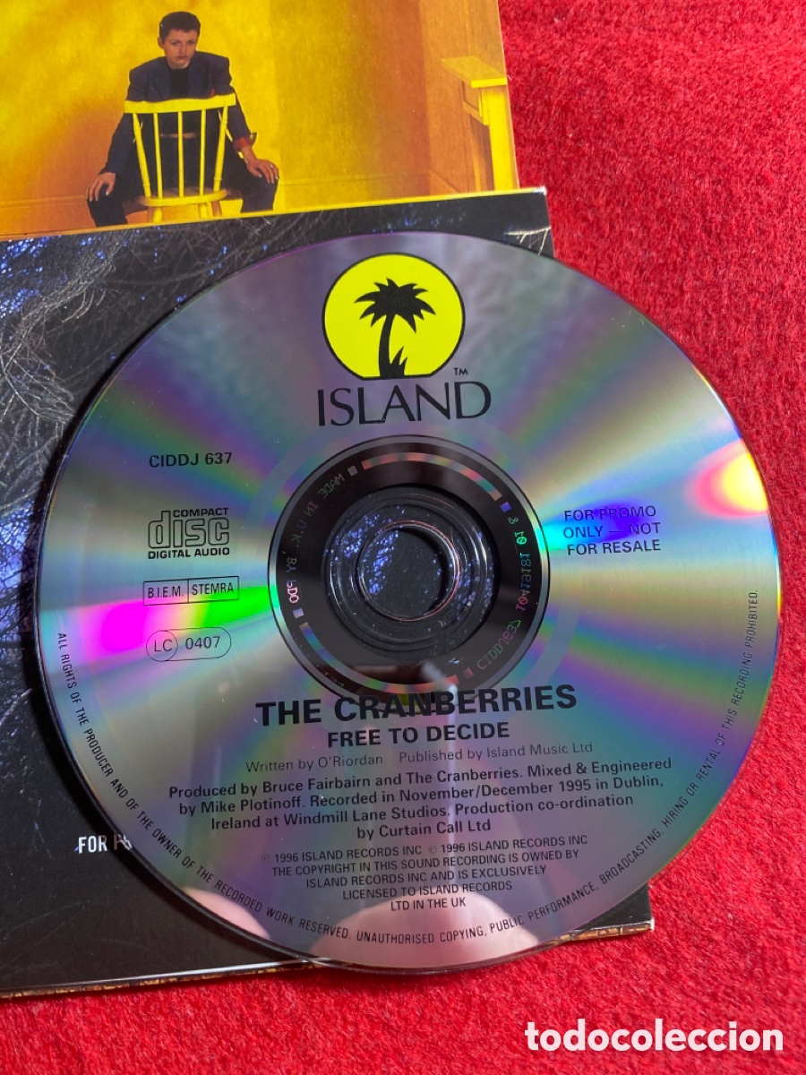 CDs de m&uacute;sica: The Cranberries ( single promo ) - Foto 4