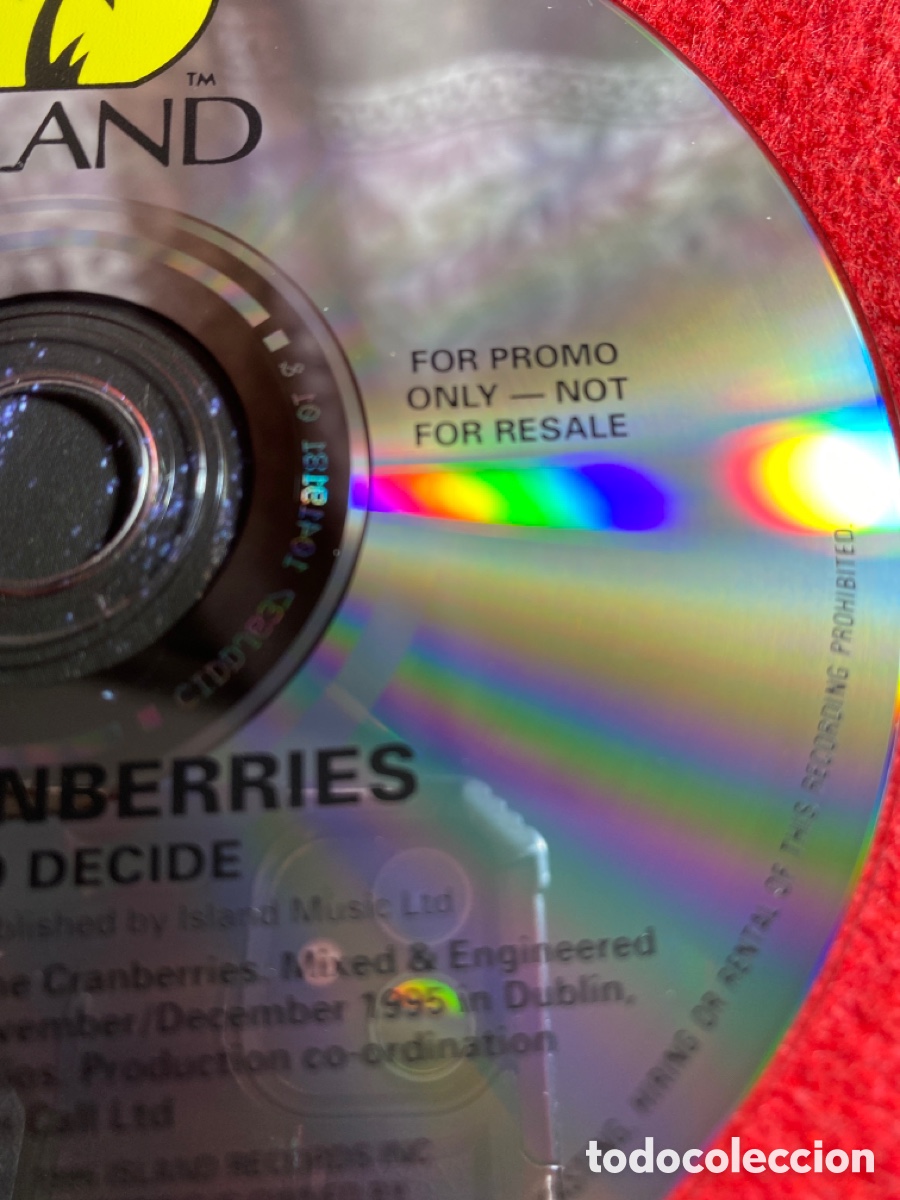 CDs de m&uacute;sica: The Cranberries ( single promo ) - Foto 5