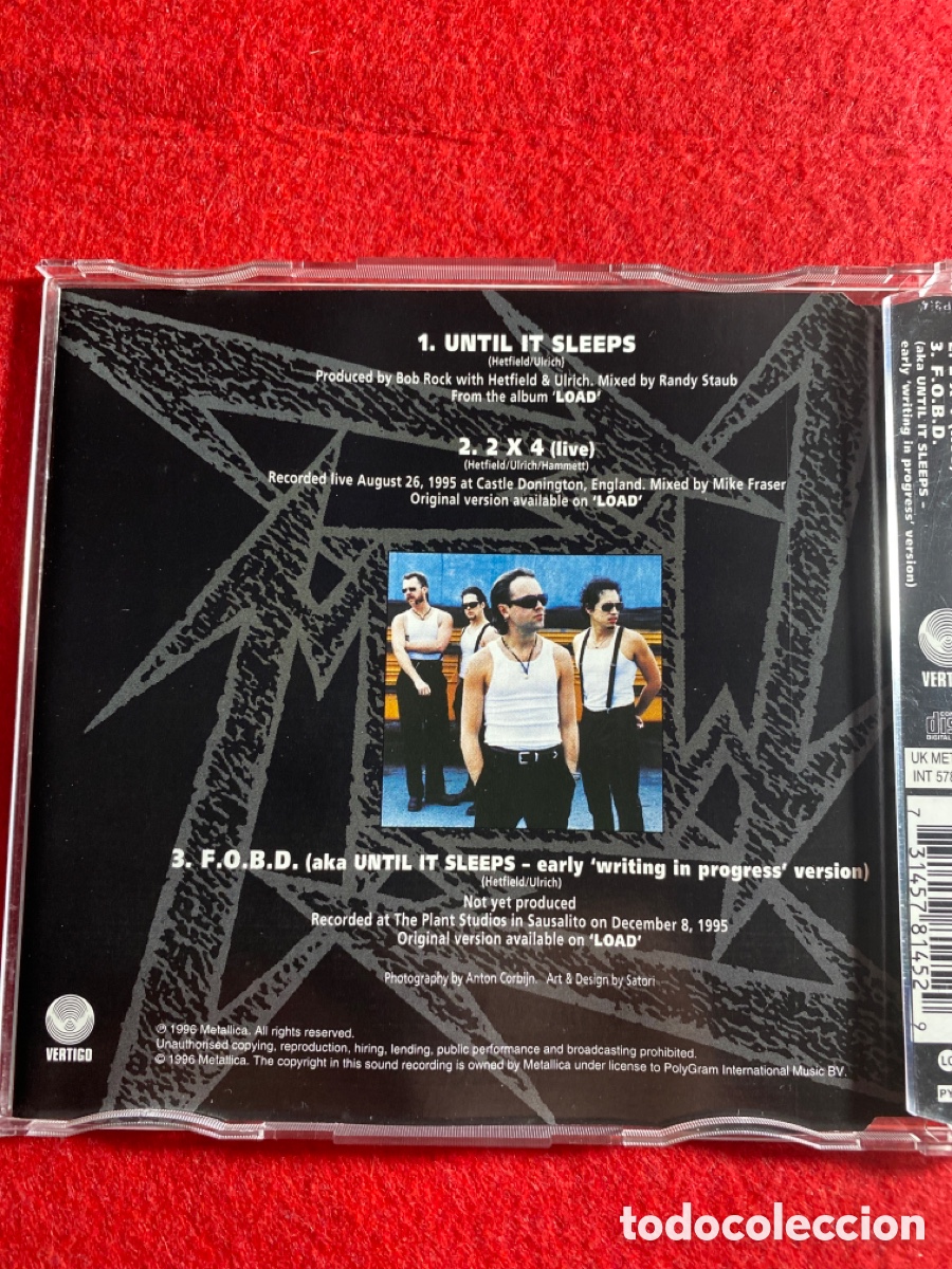 CDs de m&uacute;sica: Metallica cd parte 1 ( nuevo) - Foto 4
