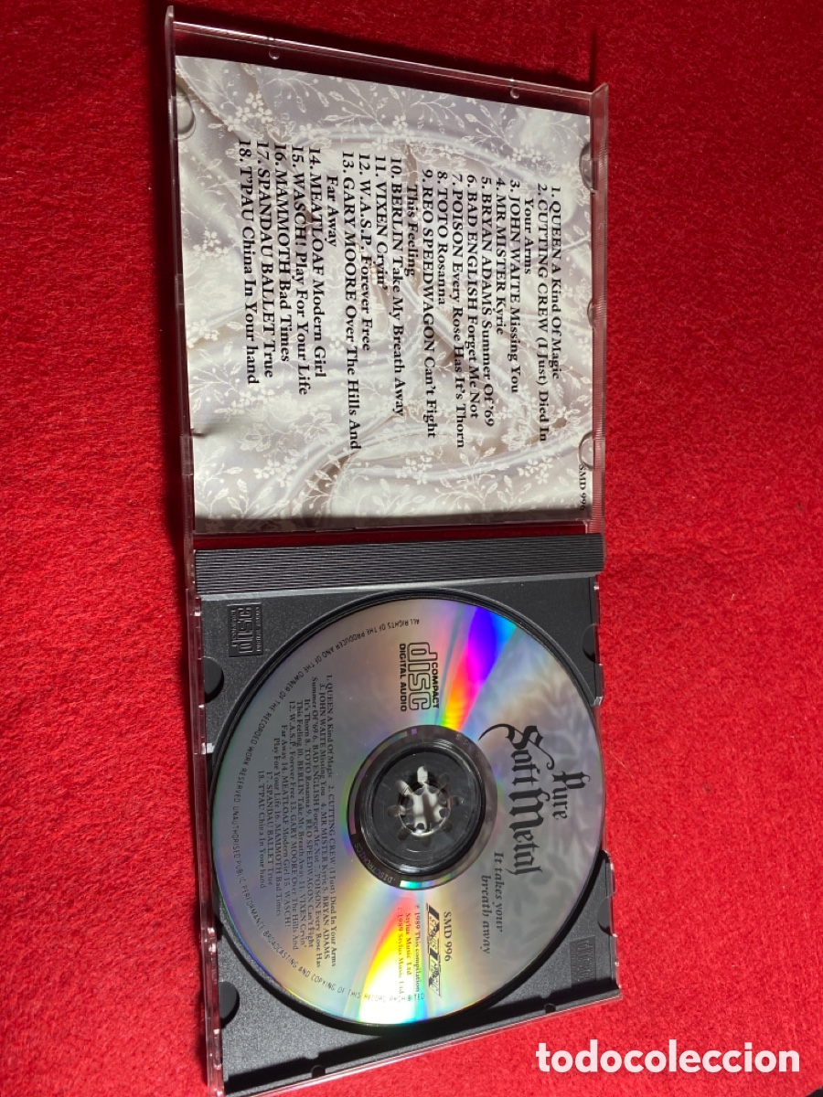 CDs de m&uacute;sica: Pure soft Metal ( a estrenar) - Foto 3