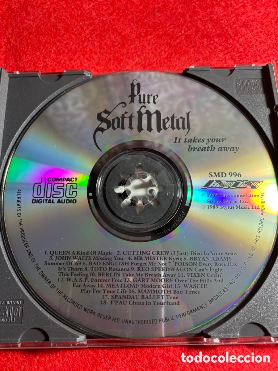CDs de m&uacute;sica: Pure soft Metal ( a estrenar) - Foto 5
