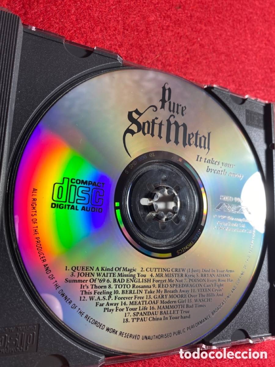 CDs de m&uacute;sica: Pure soft Metal ( a estrenar) - Foto 6
