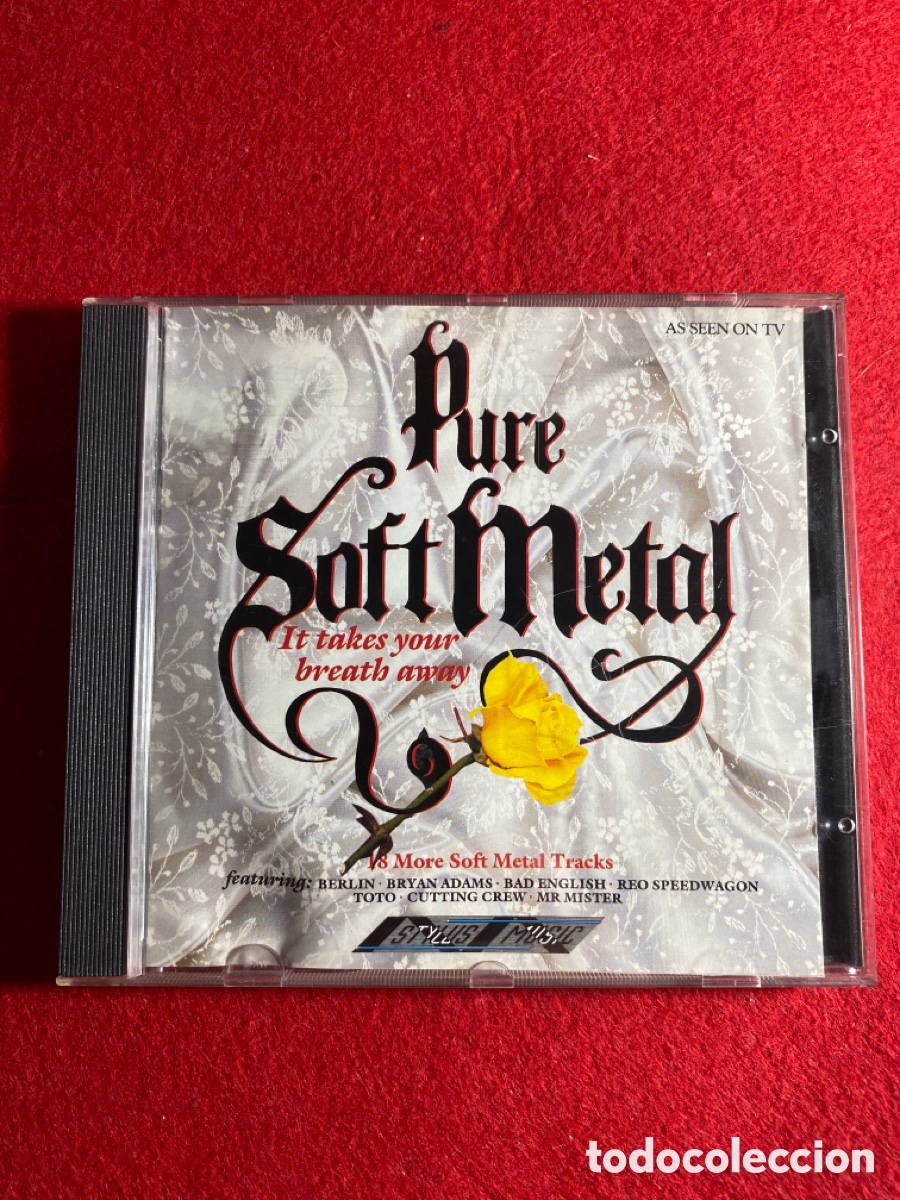 CDs de m&uacute;sica: Pure soft Metal ( a estrenar) - Foto 1