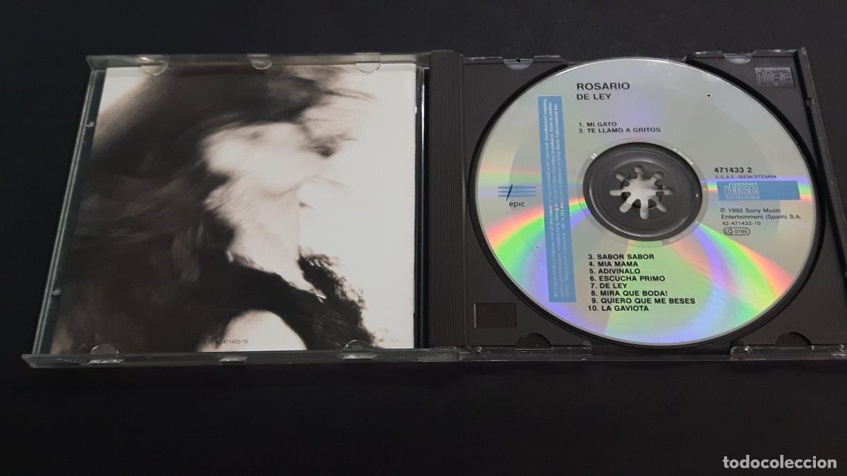 CDs de m&uacute;sica: CD ROSARIO FLORES - DE LEY - Foto 2
