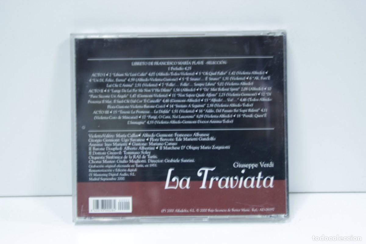 CDs de m&uacute;sica: DISCO CD. Verdi &ndash; La Traviata. COMPACT DISC. - Foto 2