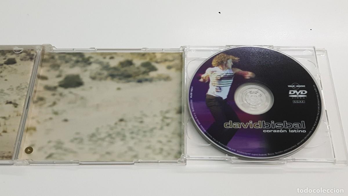 CDs de m&uacute;sica: CD + DVD - DAVID BISBAL - CORAZ&Oacute;N LATINO - 2002 - Foto 3