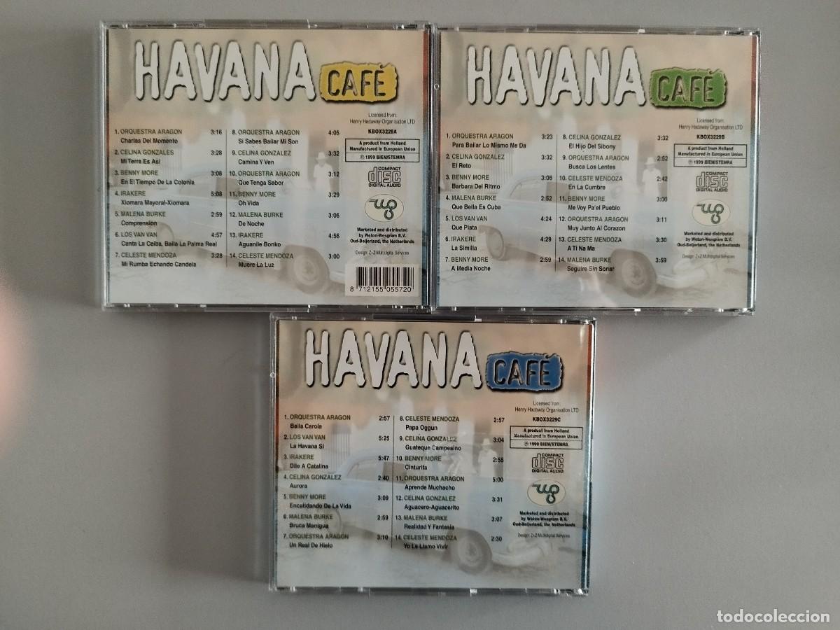CDs de m&uacute;sica: HABANA CAFE, 3 CD,S - Foto 2