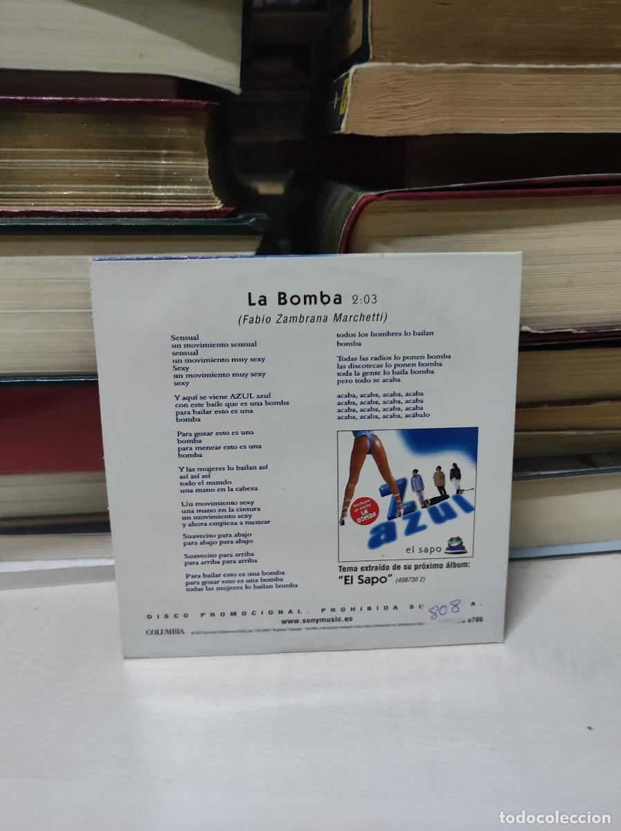 CDs de m&uacute;sica: Azul Azul &ndash; La Bomba - Foto 2