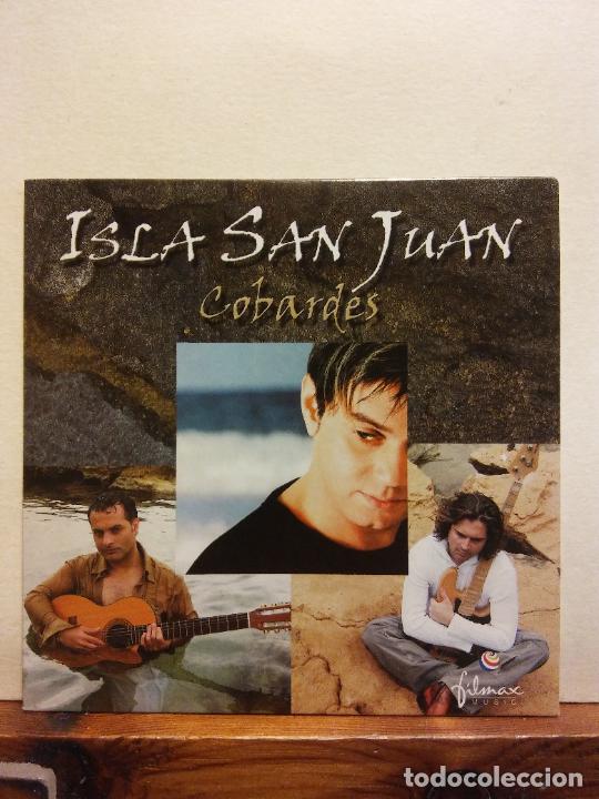 CDs de m&uacute;sica: CD. ISLA SAN JUAN. COBARDES - Foto 1