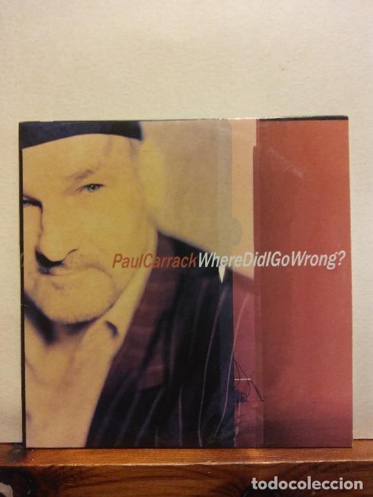 CDs de m&uacute;sica: CD. PAUL CARRACK. WHERE DID I GO WRONG? - Foto 1