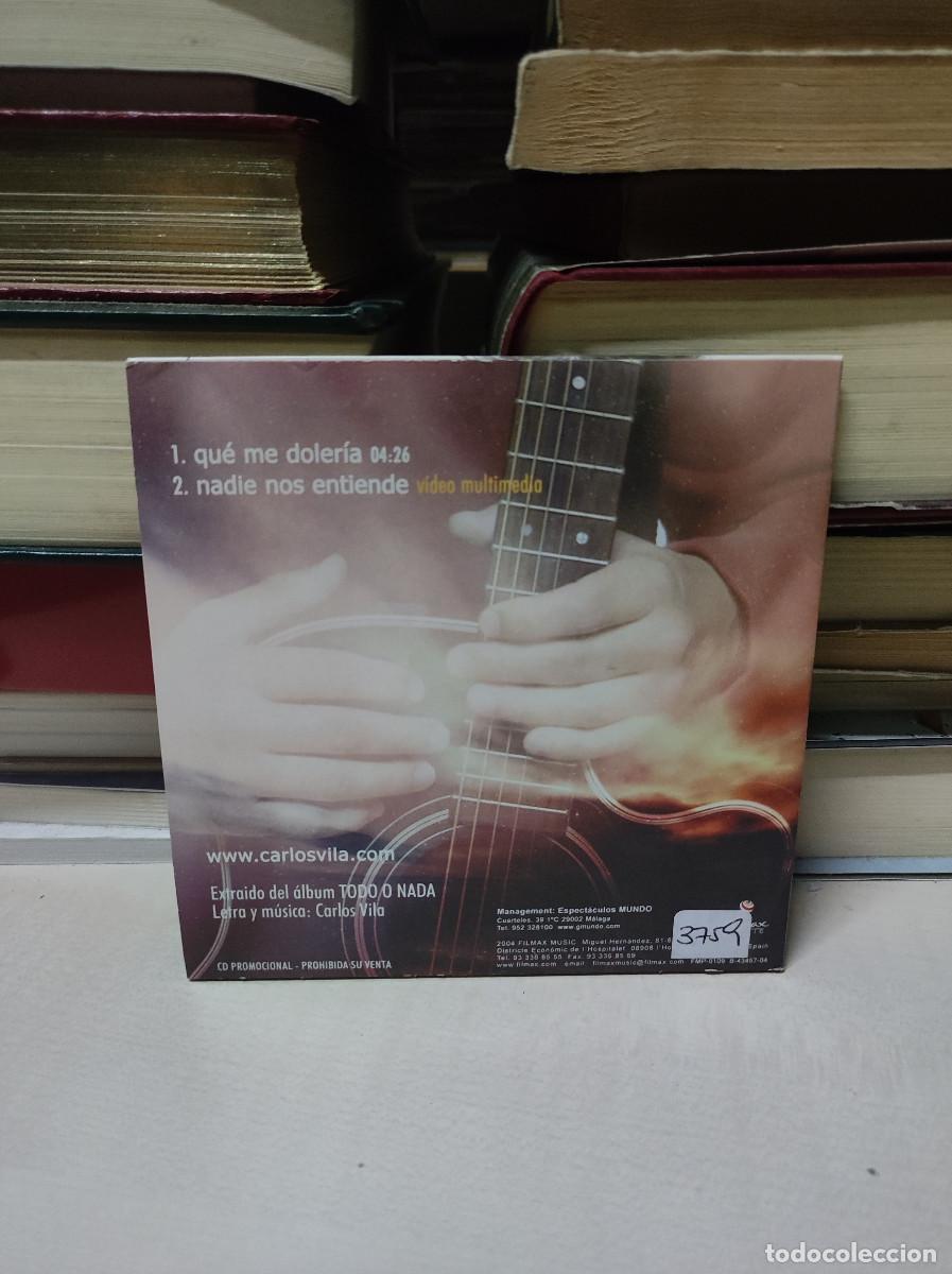 CDs de m&uacute;sica: Carlos Vila &ndash; Qu&eacute; Me Doleria - Foto 2