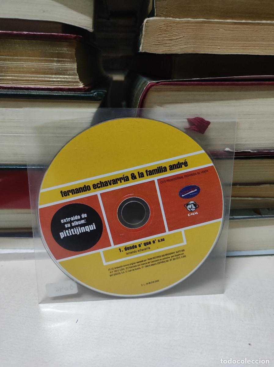 CDs de m&uacute;sica: FERNANDO ECHAVARRIA & LA FAMILIA ANDRE DONDE E QUE E - Foto 1
