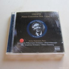 CDs de Música: CHOPIN. PIANO CONCERTOS 1 & 2 - ARTHUR RUBINSTEIN. WILLIAM STEINBERG (NAXOS) CD. Lote 375914489