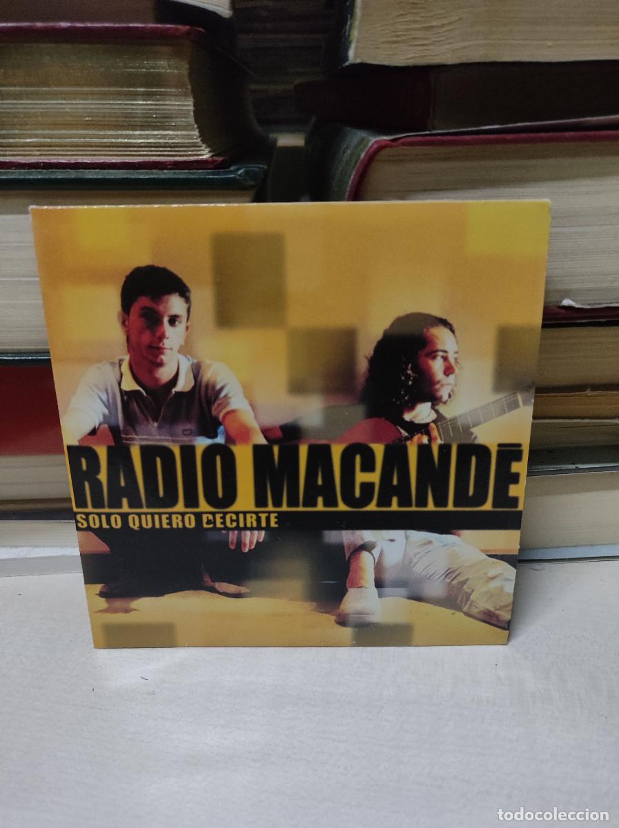 CDs de m&uacute;sica: Radio Macande &ndash; Solo Quiero Decirte - Foto 1