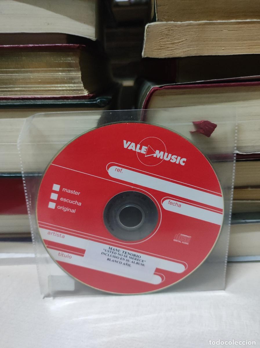 CDs de m&uacute;sica: MANU TENORIO USTED NO SE MERECE - Foto 1