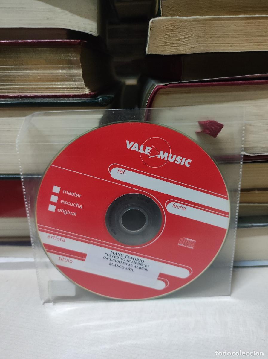 CDs de m&uacute;sica: MANU TENORIO USTED NO SE MERECE - Foto 2