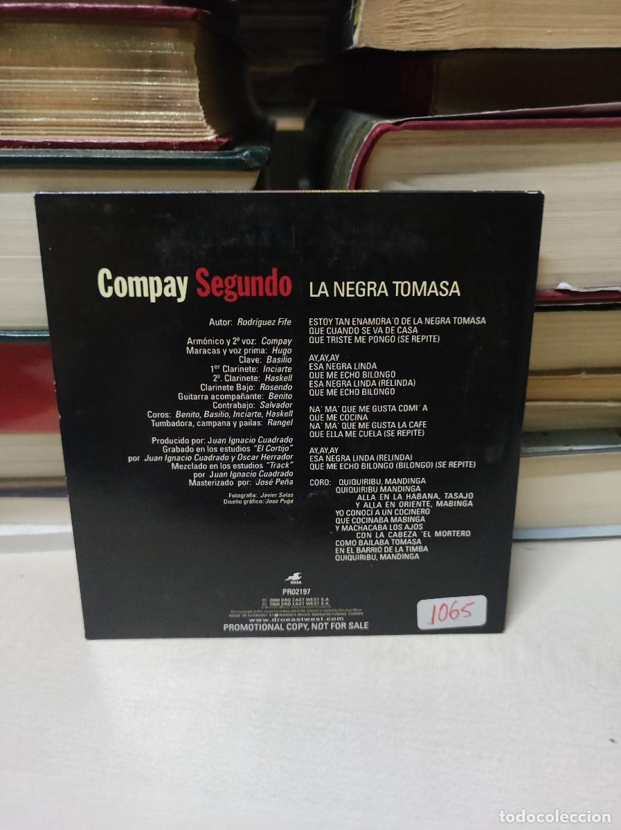 CDs de m&uacute;sica: COMPAY SEGUNDO LA NEGRA TOMASA - Foto 2