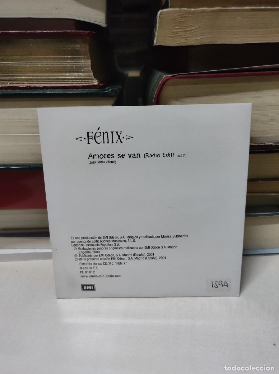 CDs de m&uacute;sica: F&eacute;nix &ndash; Amores Se Van - Foto 2