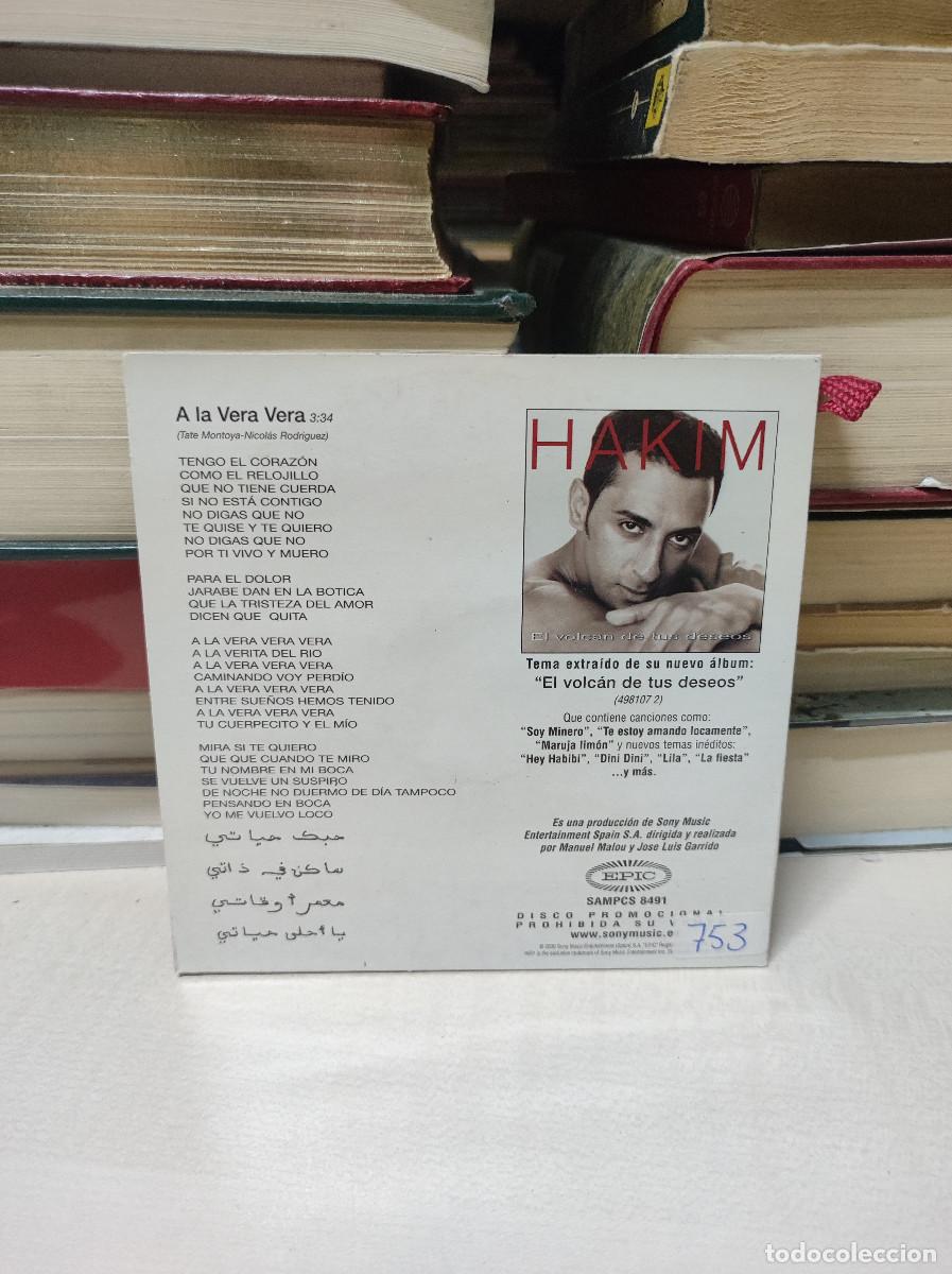 CDs de m&uacute;sica: Hakim &ndash; A La Vera Vera - Foto 2