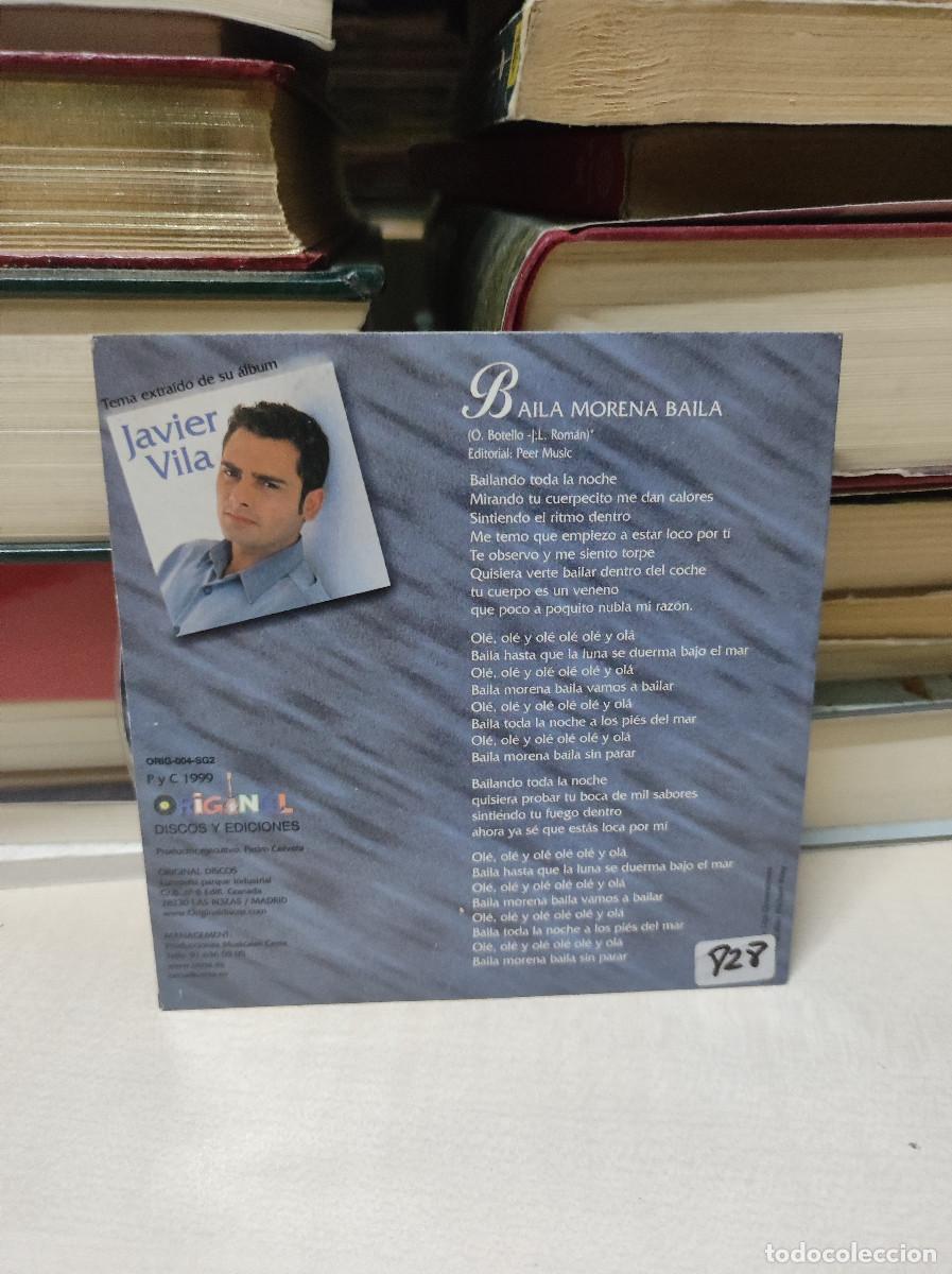 CDs de m&uacute;sica: Javier Vila &ndash; Baila Morena Baila - Foto 2