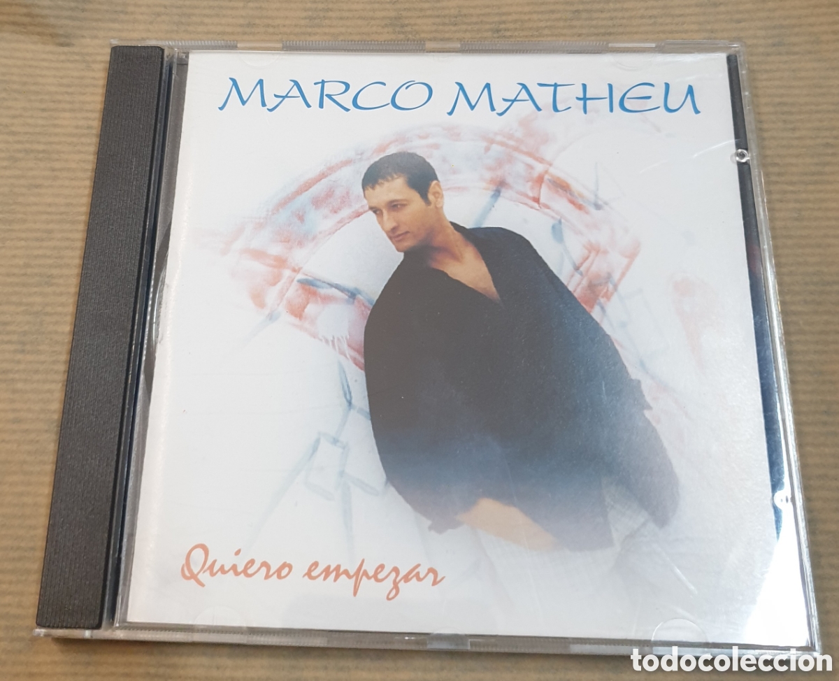 CDs de m&uacute;sica: Marco Matheu - quiero empezar - Foto 1