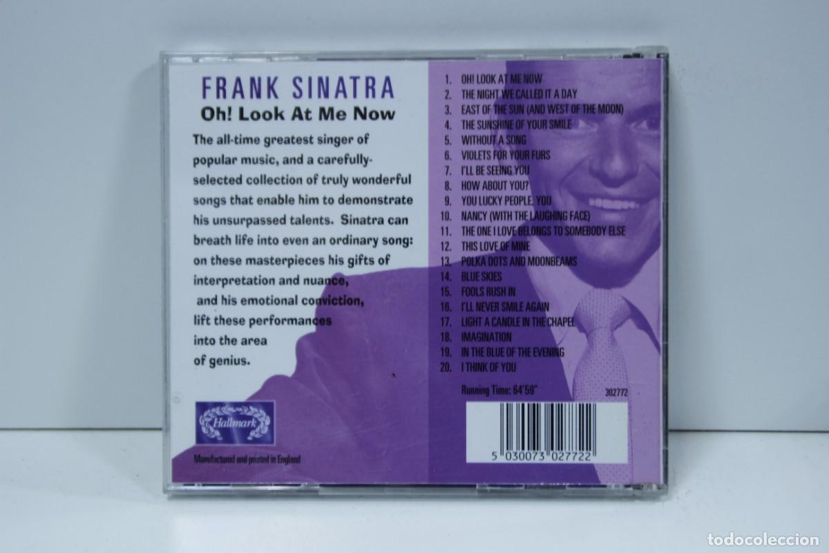 CDs de m&uacute;sica: DISCO CD. Frank Sinatra &ndash; Oh! Look At Me Now. COMPACT DISC. - Foto 2