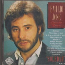 CDs de Musique: EMILIO JOSÉ CD SOLEDAD GRANDES ÉXITOS 1988. Lote 376025349