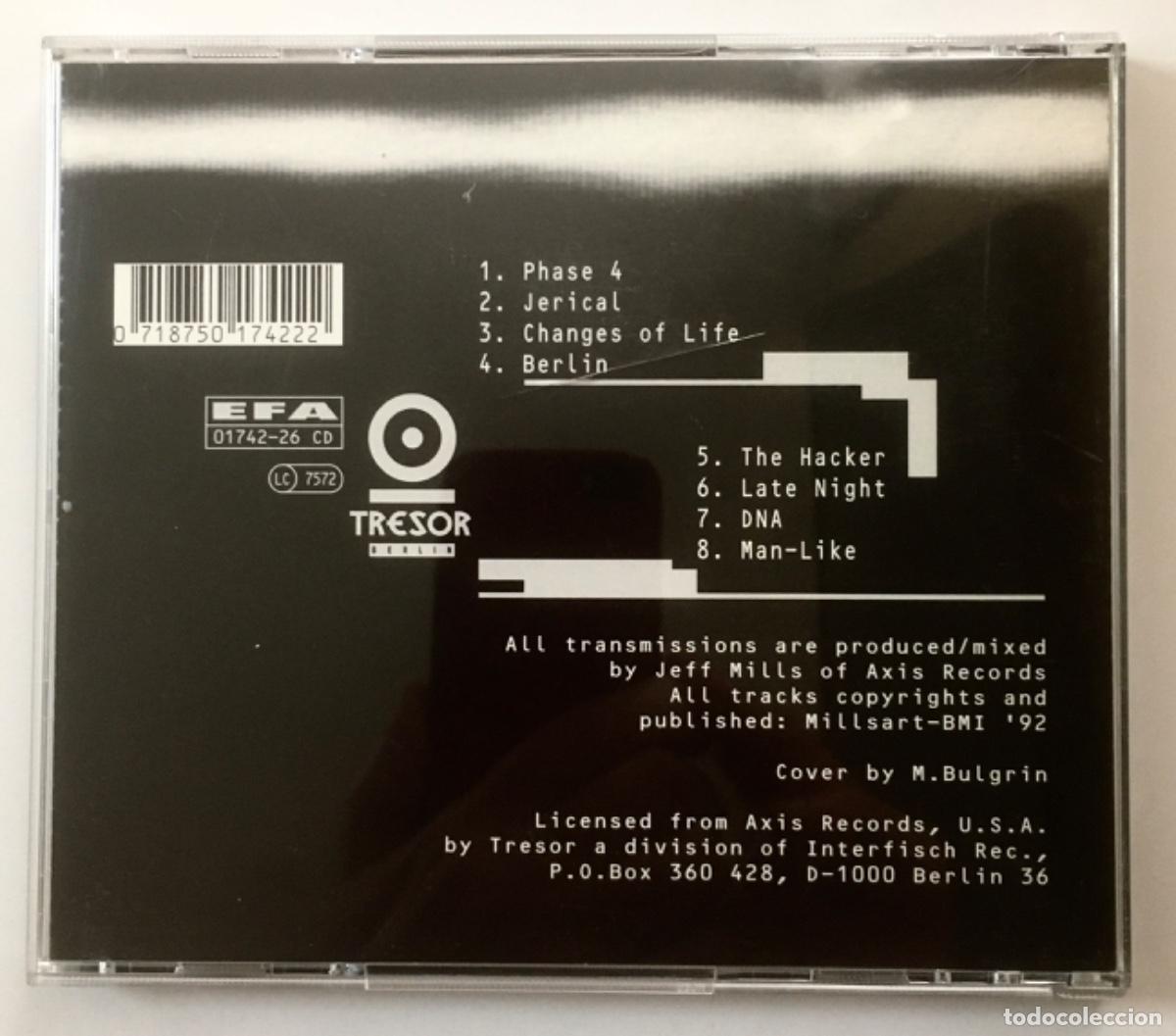 CDs de m&uacute;sica: JEFF MILLS. WAVEFORM VOL. 1 TRANSMISSION. ELECTRONICA. - Foto 2