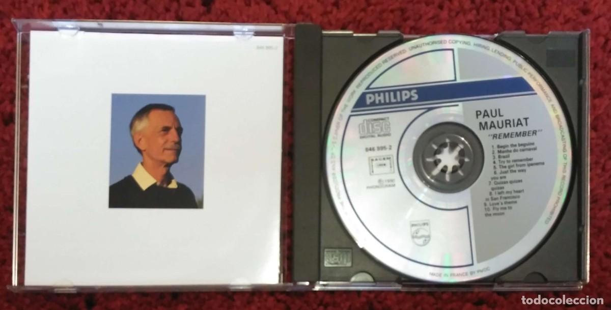 CDs de m&uacute;sica: PAUL MAURIAT (REMEMBER) CD 1990 - Foto 3