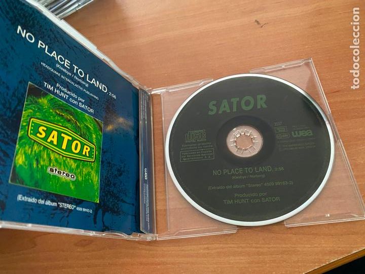 CDs de m&uacute;sica: SATOR (NO PLACE TO LAND) CD SINGLE (CDI3) - Foto 2
