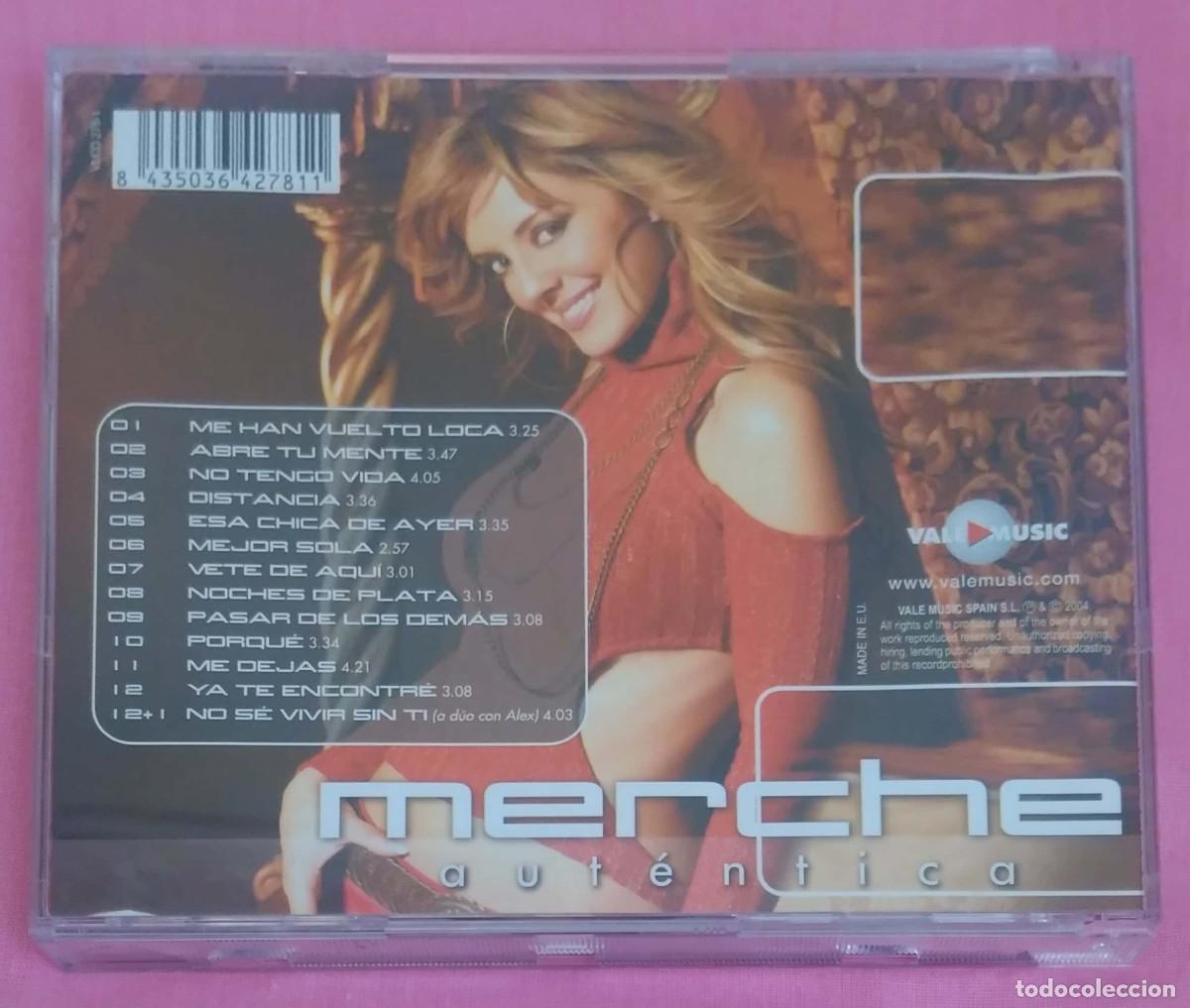 CDs de m&uacute;sica: MERCHE (AUTENTICA) CD 2004 - Foto 2