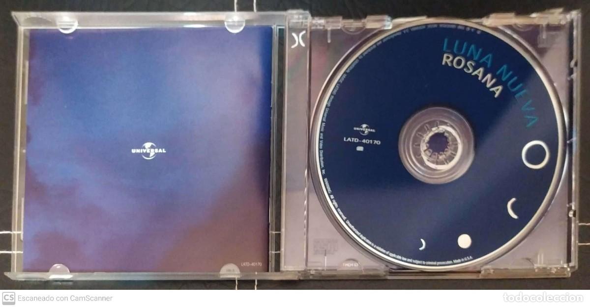 CDs de m&uacute;sica: ROSANA (LUNA NUEVA) CD 1998 - Foto 3