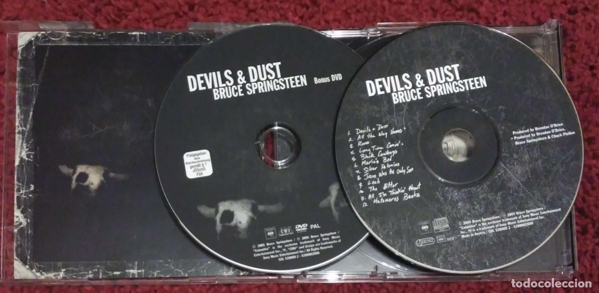 CDs de m&uacute;sica: BRUCE SPRINGSTEEN (DEVILS & DUST) CD + DVD 2005 - Foto 3