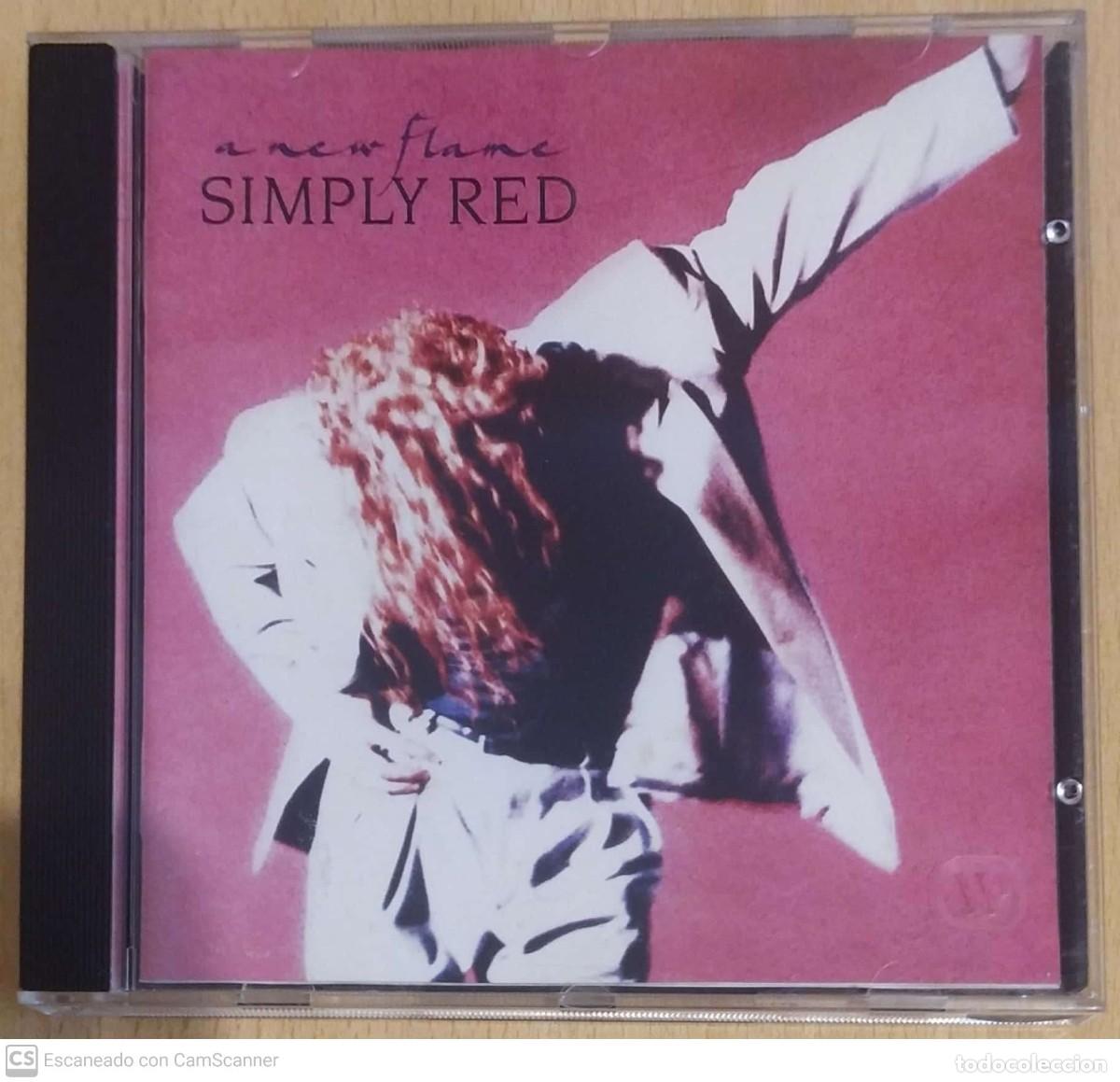 CDs de m&uacute;sica: SIMPLY RED (A NEW FLAME) CD 1989 - Foto 1
