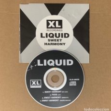 CDs de Música: CD MAXI SINGLE XL RECORDINGS - LIQUID - SWEET HARMONY MÚSICA ELECTRÓNICA HARDCORE