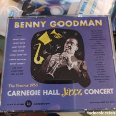 CDs de Música: BENNY GOODMAN ‎– THE FAMOUS 1938 CARNEGIE HALL JAZZ CONCERT (COLUMBIA, 2XCD, EUROPE, 1999). Lote 376196374