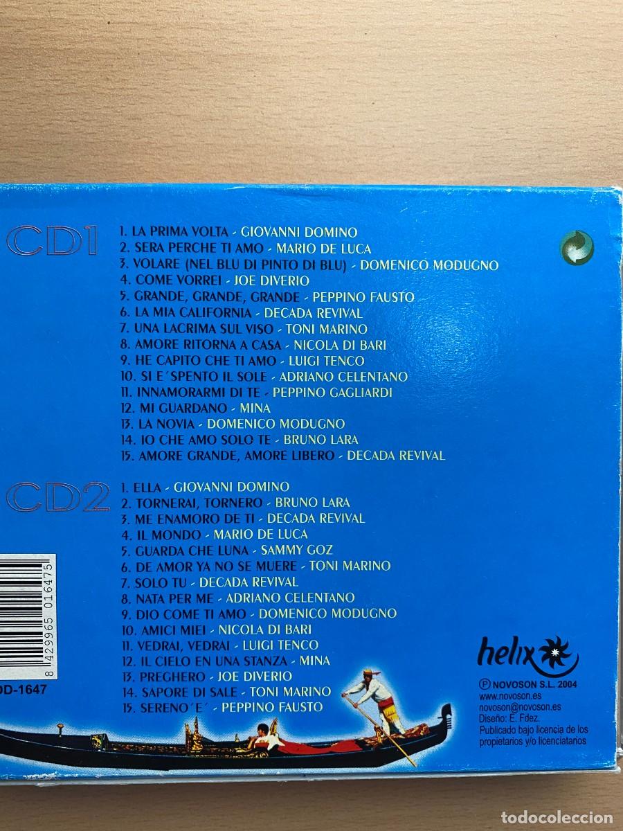 CDs de m&uacute;sica: BALADAS ITALIANAS 2CD - Foto 2