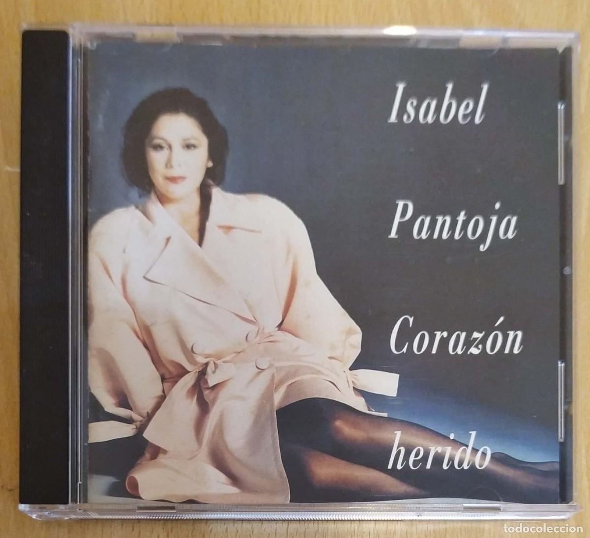 CDs de m&uacute;sica: ISABEL PANTOJA (CORAZON HERIDO) CD 1992 - Foto 1