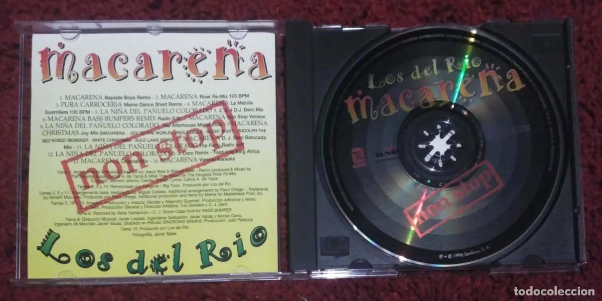 CDs de m&uacute;sica: LOS DEL RIO (MACARENA - NON STOP) CD 1996 - Foto 3